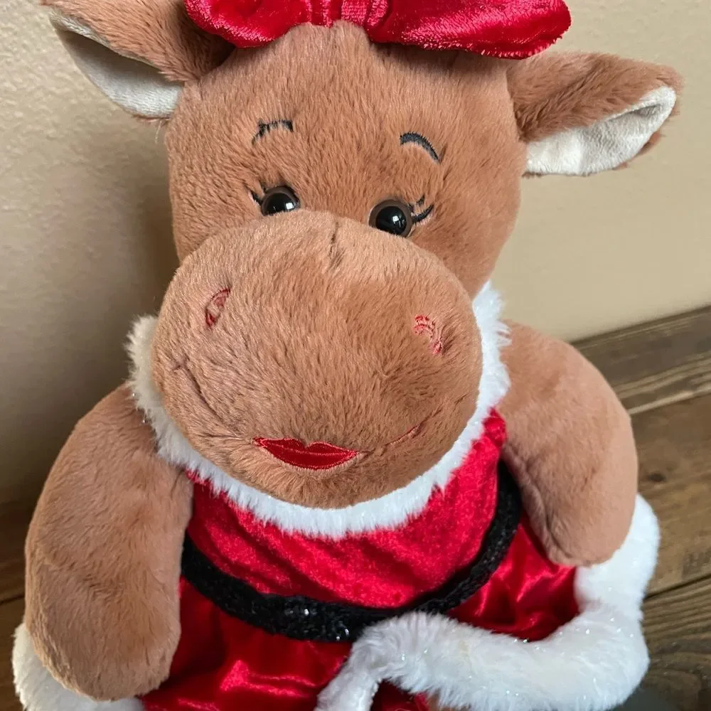 Build a Bear Retired Holly The Moose Plush Moose